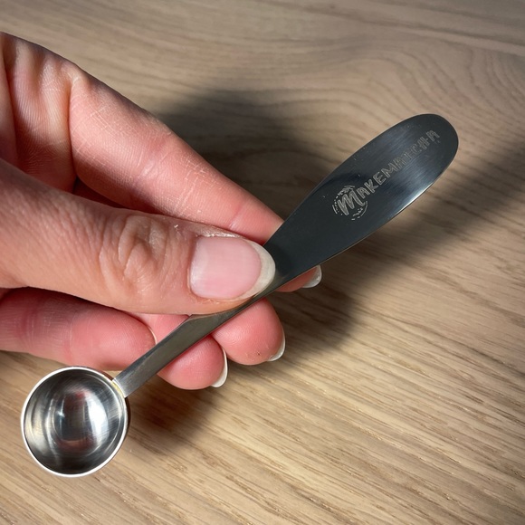 Make Matcha Tea Engraved Metal Spoon Measuring Scoop Gift Stocking Stuffer Steel - Picture 7 of 7